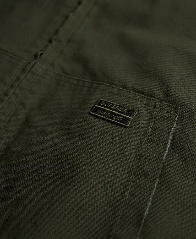 superdry Giacca con cappuccio Canvas Surplus in cotone imbottita leggera 7/7