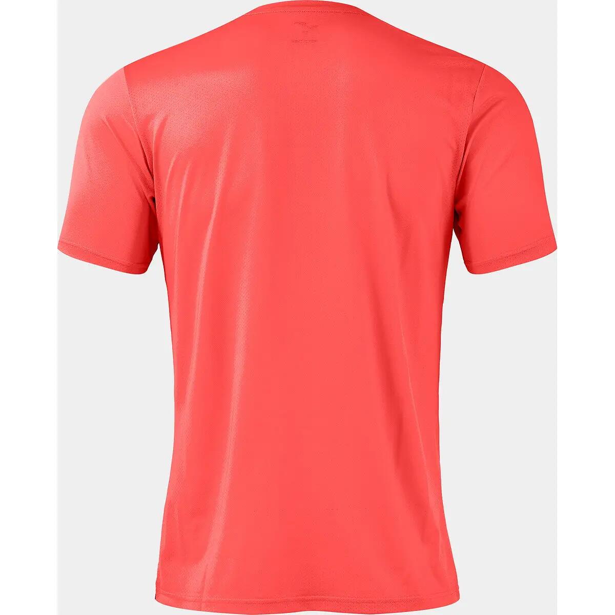 Shirt - Voetbal - Heren - Semi-fitted Picasho - Coral Fluor/Zwart 3/3