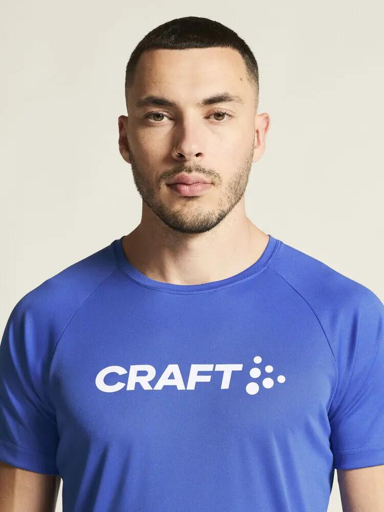 craft CORE Essence Logo Tee Uomo in poliestere riciclato 3/7