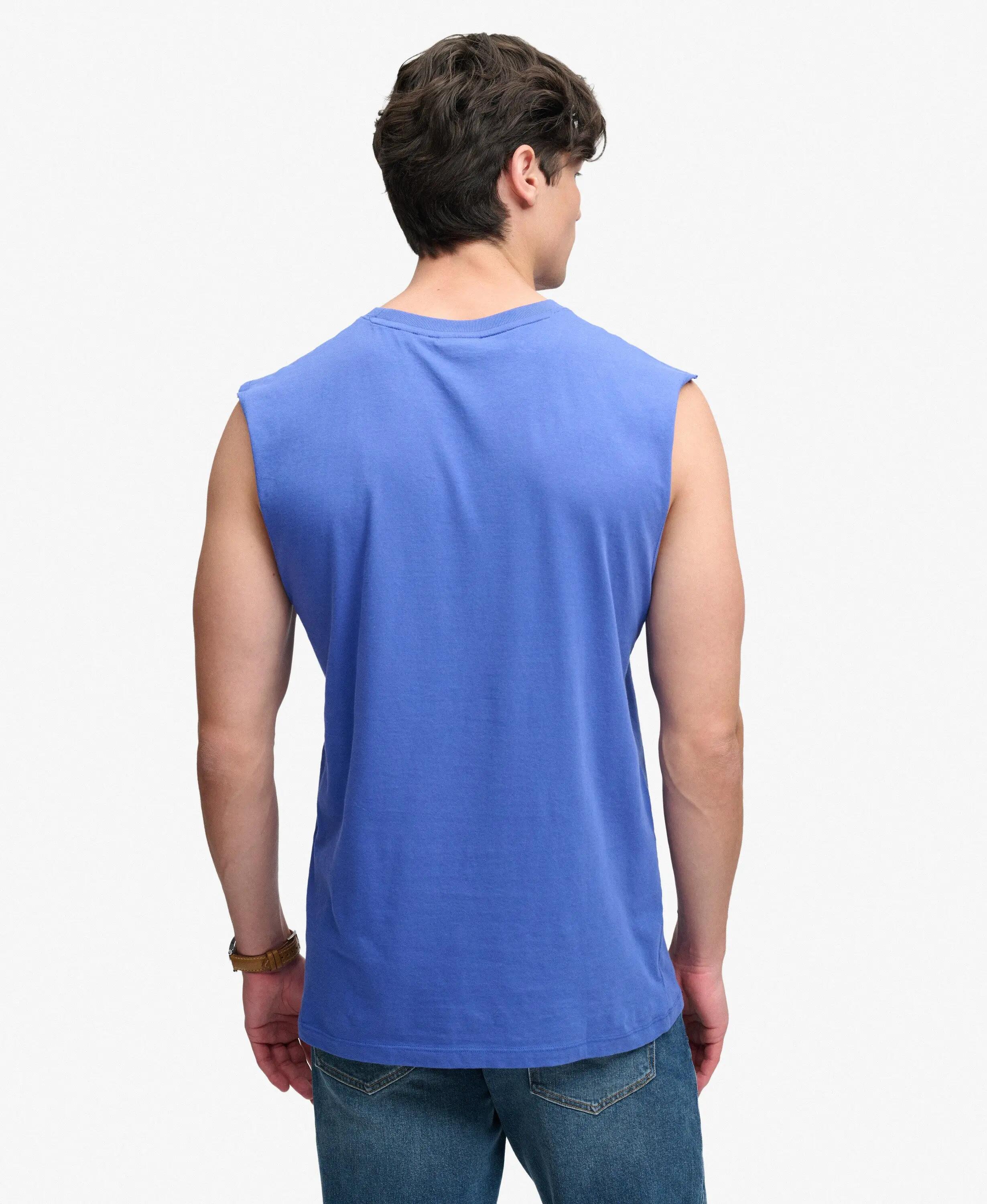 superdry Canotta Essential in Cotone Organico con Logo 5/5