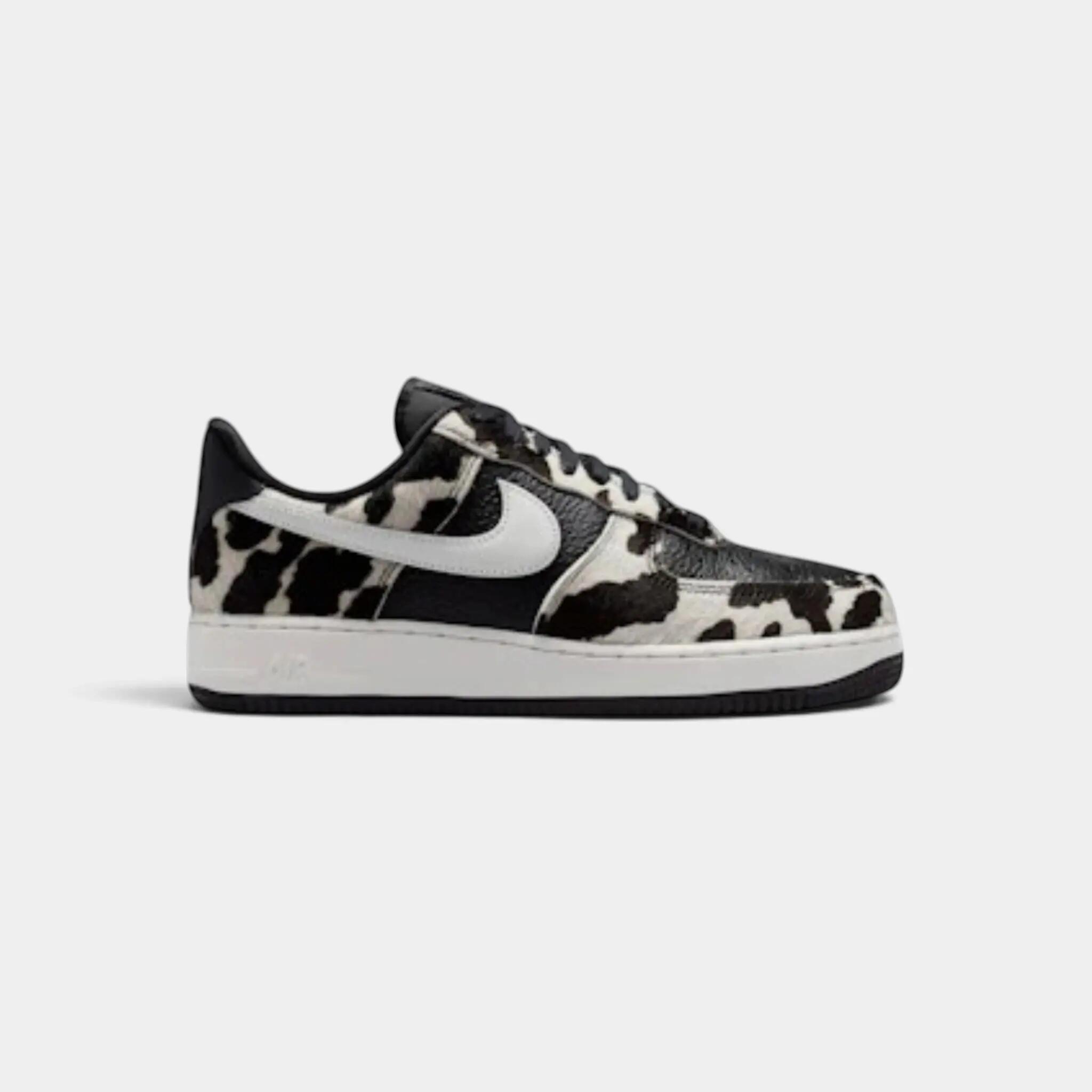 Nike Air Force 1 Low Cow Print Black (Women's) 1/2