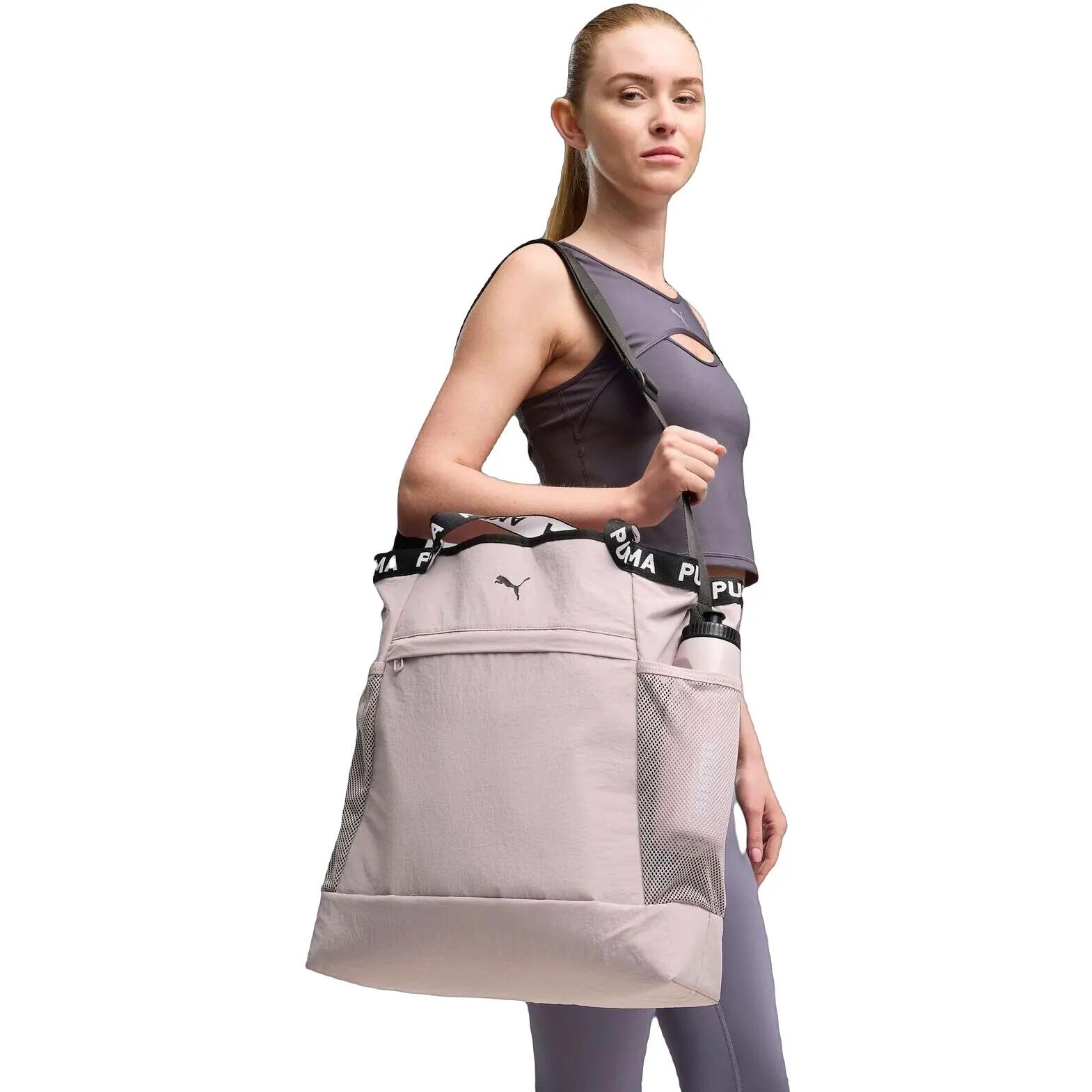 Tas Puma At Ess Tote Bag 26.5L, Paars, Dames 1/5