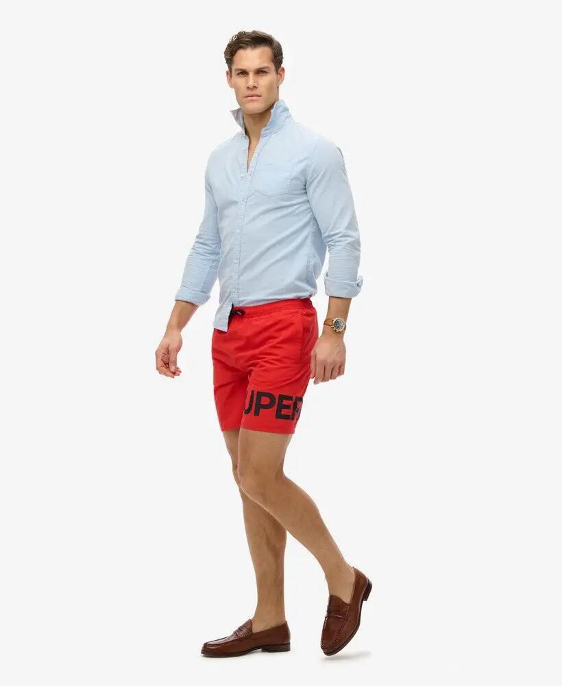 superdry Bañador Graphic 17-Inch en poliéster reciclado 5/7