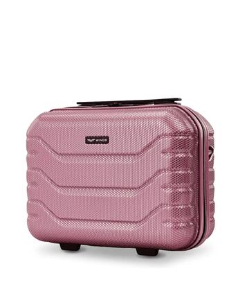 Walizka kabinowa mini Wings CRAKE 16" WINE RED