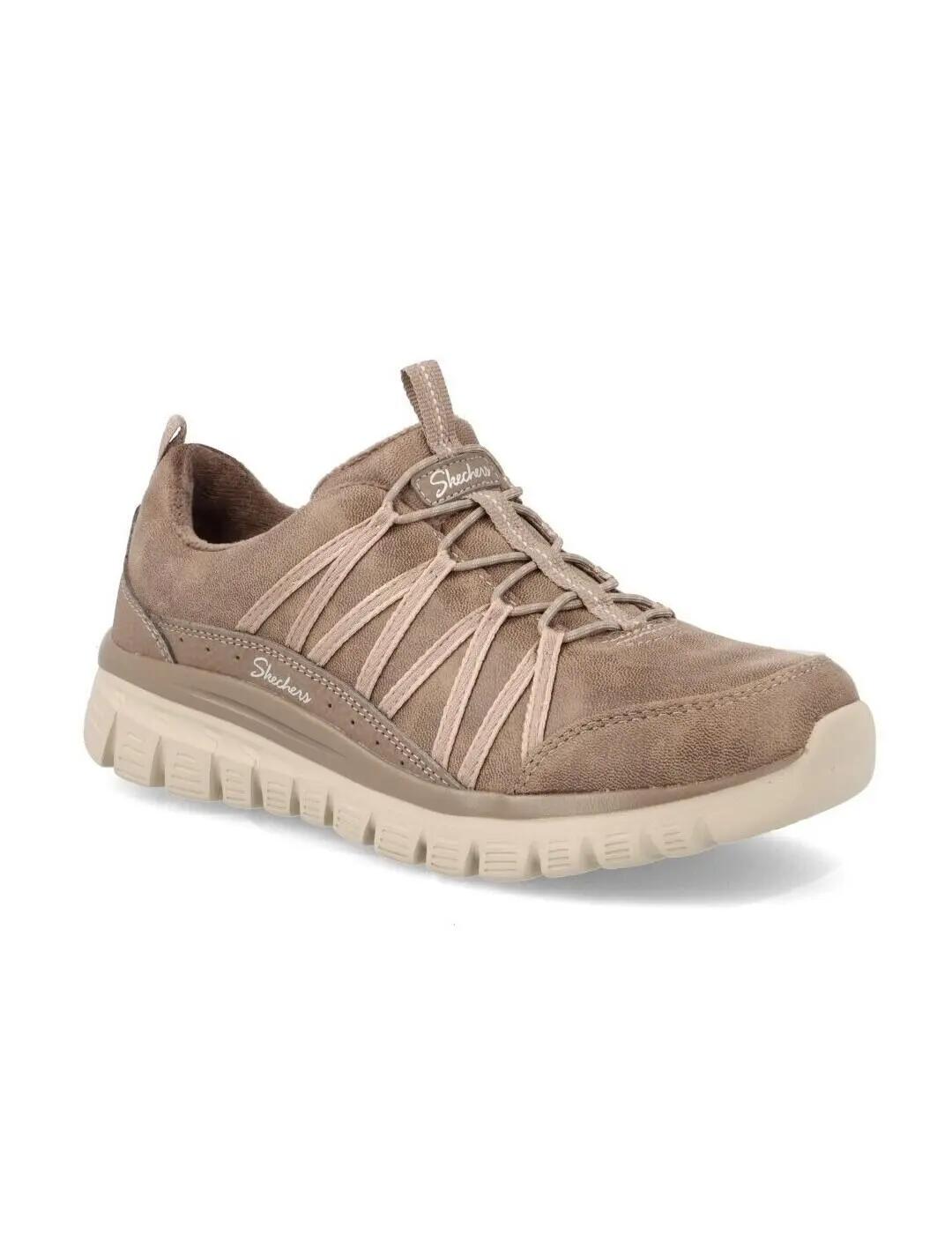 Zapatillas para Mujer Skechers  Marrón 3/5