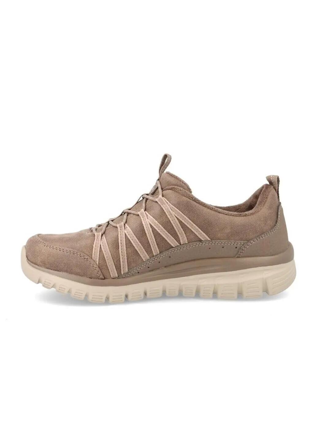 Zapatillas para Mujer Skechers  Marrón 2/5