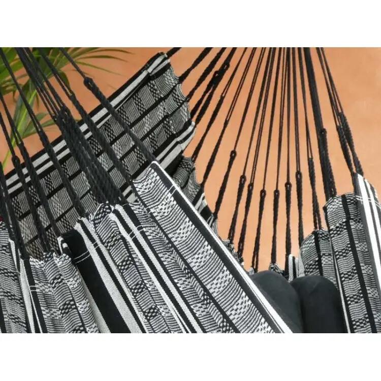 Tropical Hamac - Chaise hamac POLIGONO Noir XL 4/5