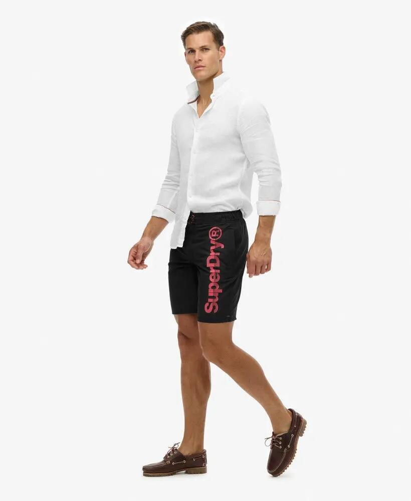 superdry Classic Boardshorts – Calções de banho em poliéster reciclado 2/7