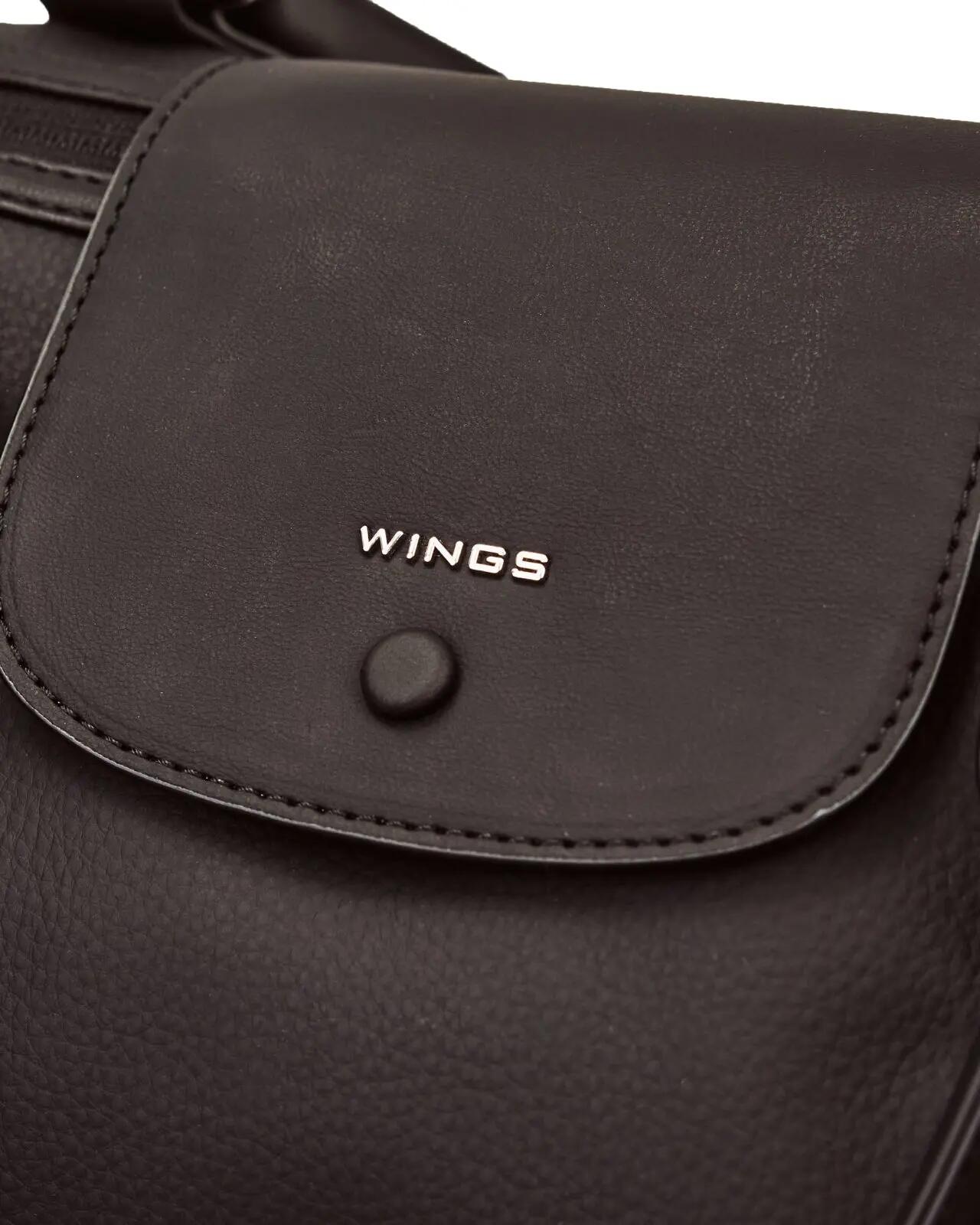 Sac de voyage WINGS WILLOW élégant et spacieux NOIR 4/10