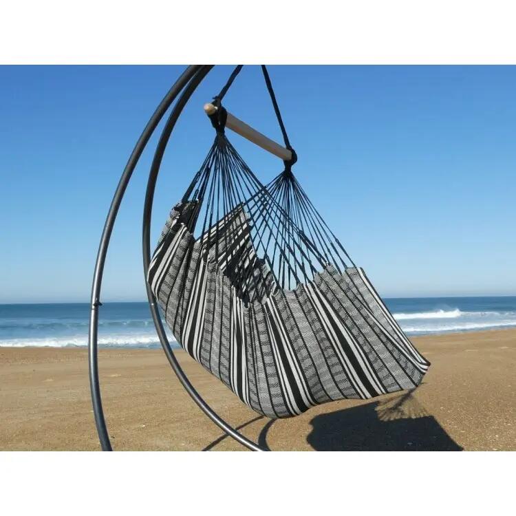 Tropical Hamac - Chaise hamac POLIGONO Noir XL 3/5