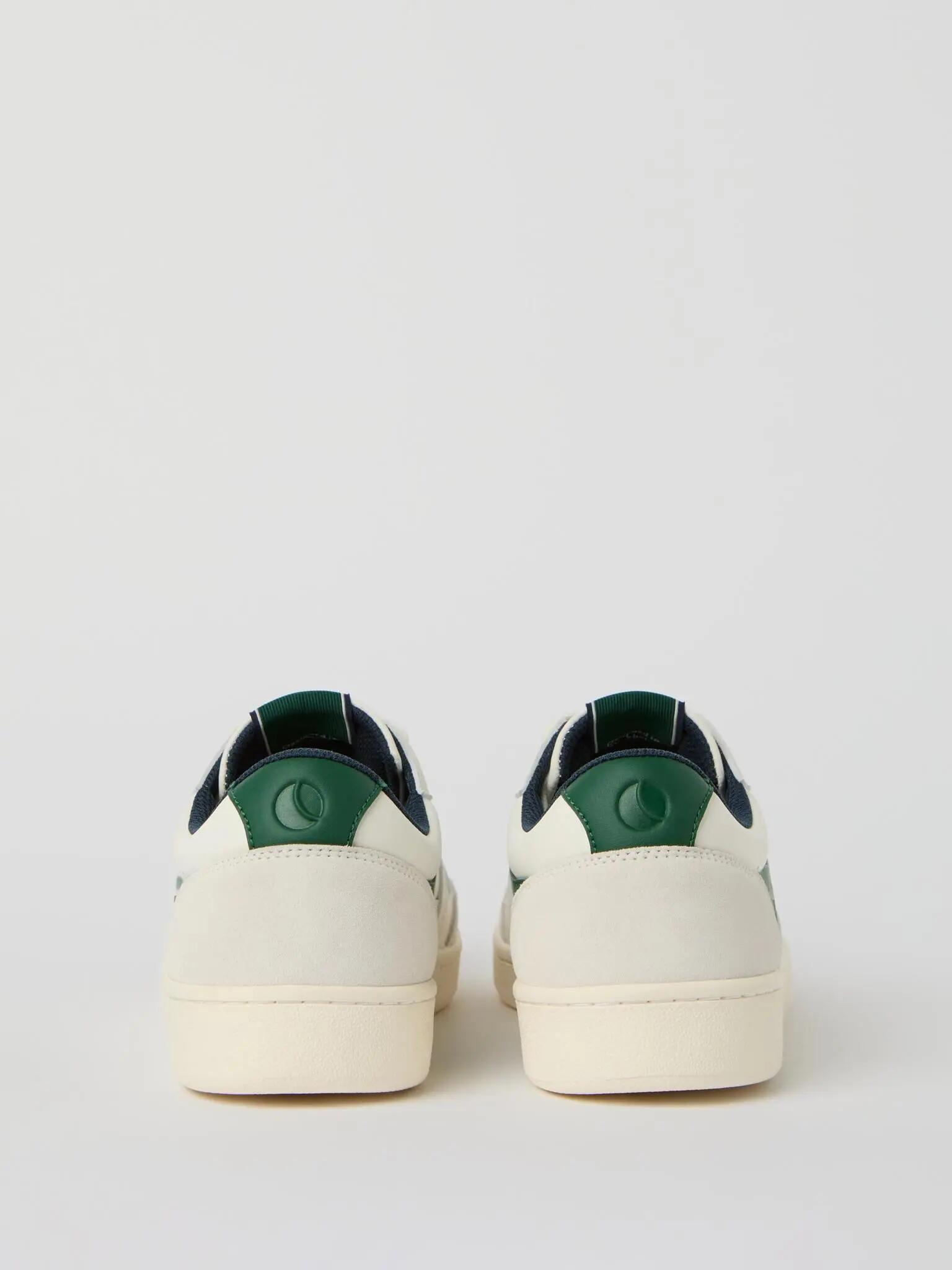 bjorn_borg COURT WB Tennisschuh OFF WHITE - GREEN 3/3