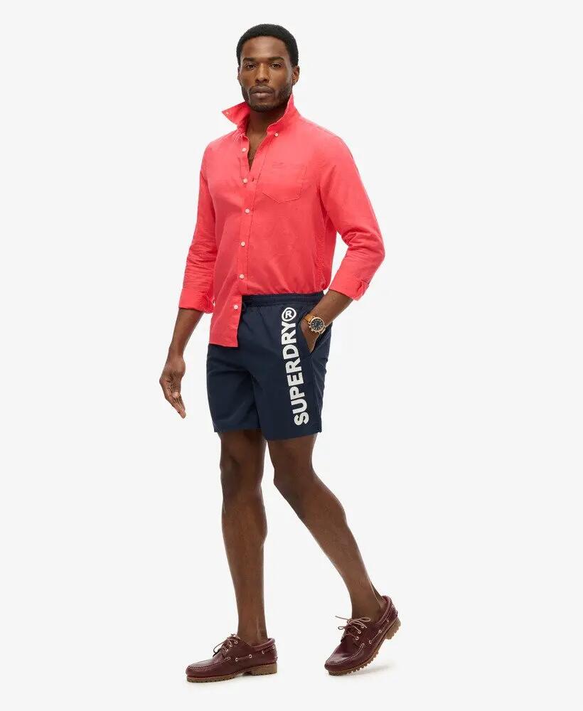 superdry Calções de Banho Sport Graphic 17" – Corte relaxed 2/7