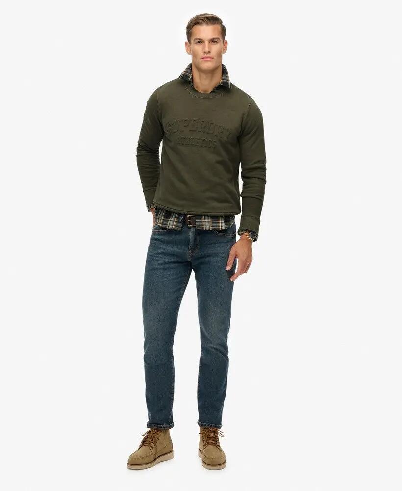 superdry Sweatshirt Athletic com relevo em algodão orgânico 3/6