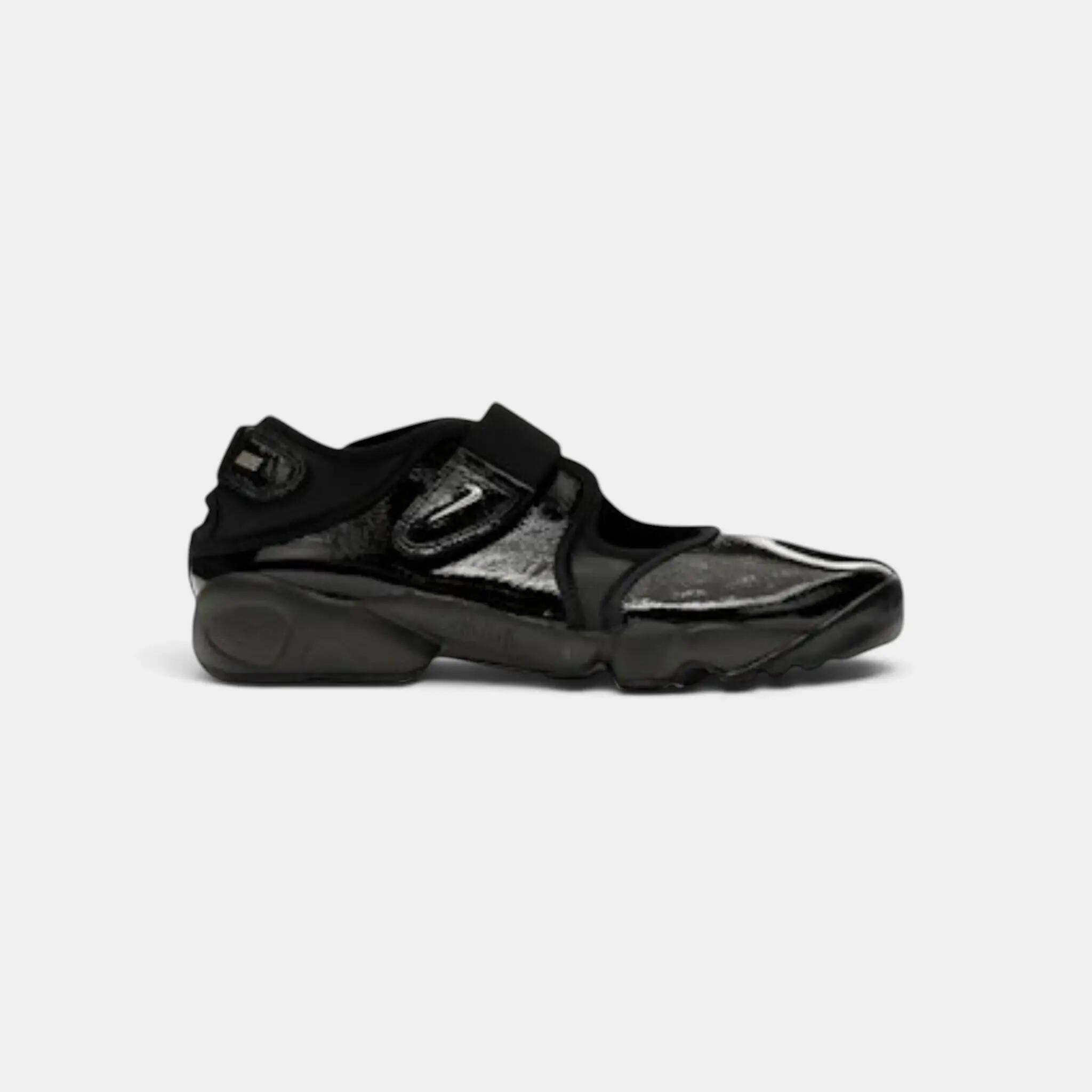 Nike Air Rift Black Metallic Silver (Women's) 1/5