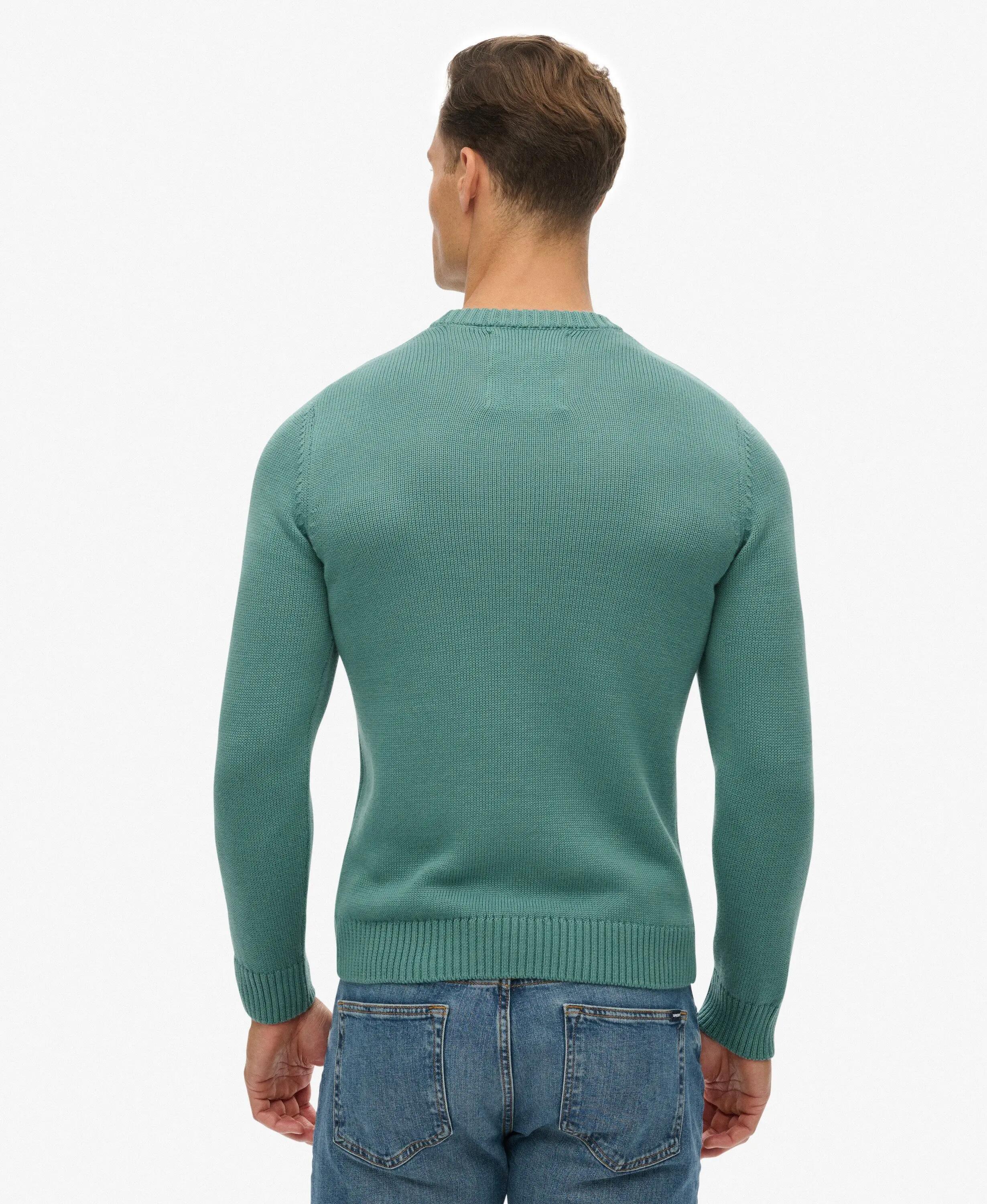 superdry Maglione Preppy in cotone – 100% cotone organico, vestibilità relaxed 5/6