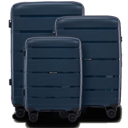 Valise moyenne Wings HAWFINCH 2.0 polypropylène 24" ROUGE