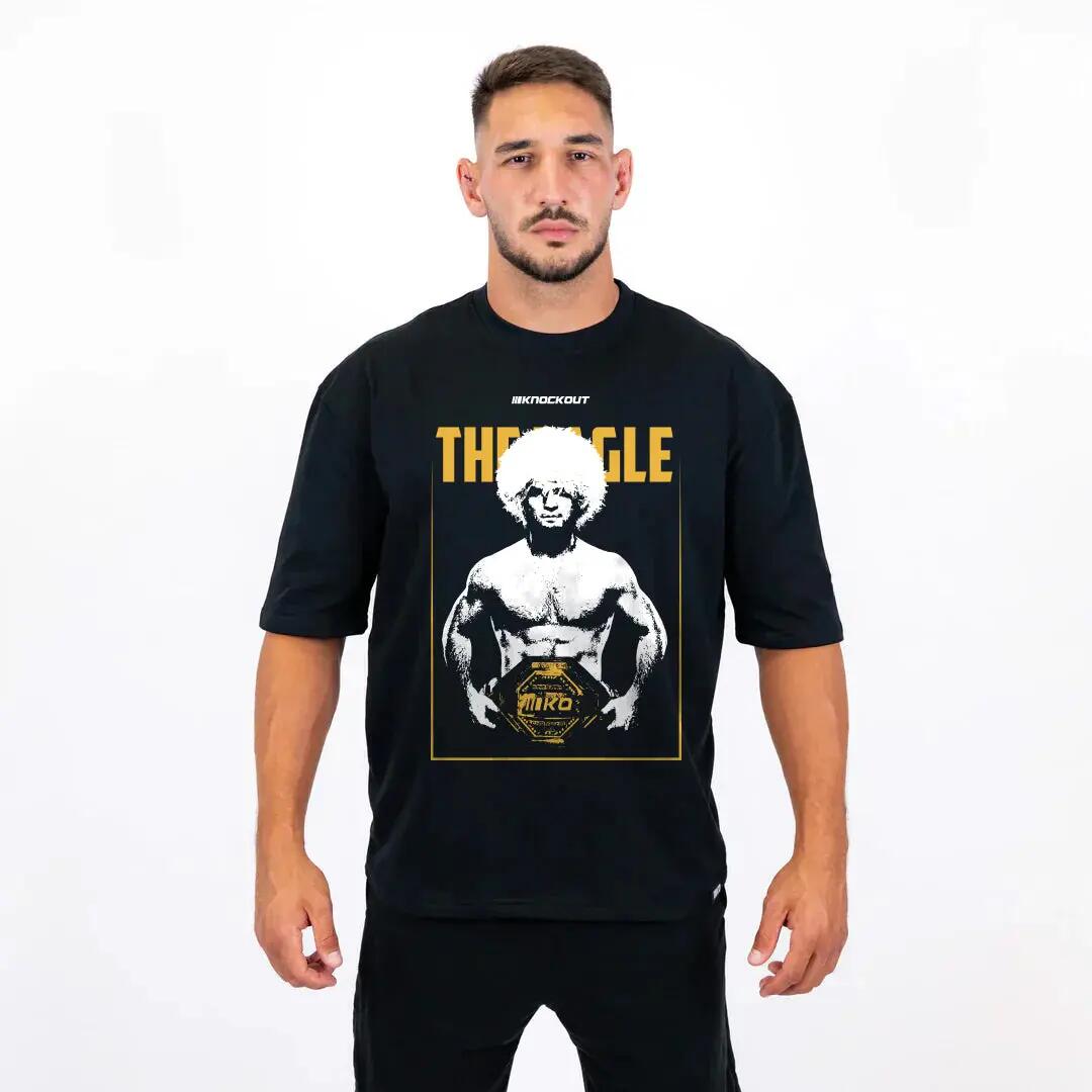 Tricou Oversize Knockout Eagle