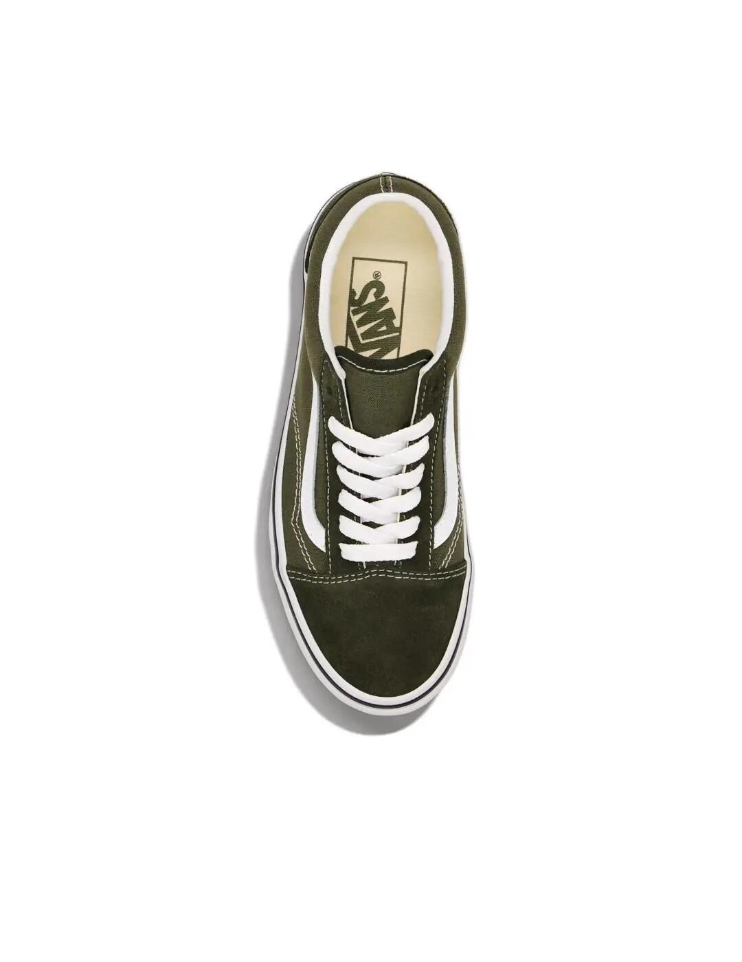 Zapatillas para Mujer Vans Old skool Verde 3/4