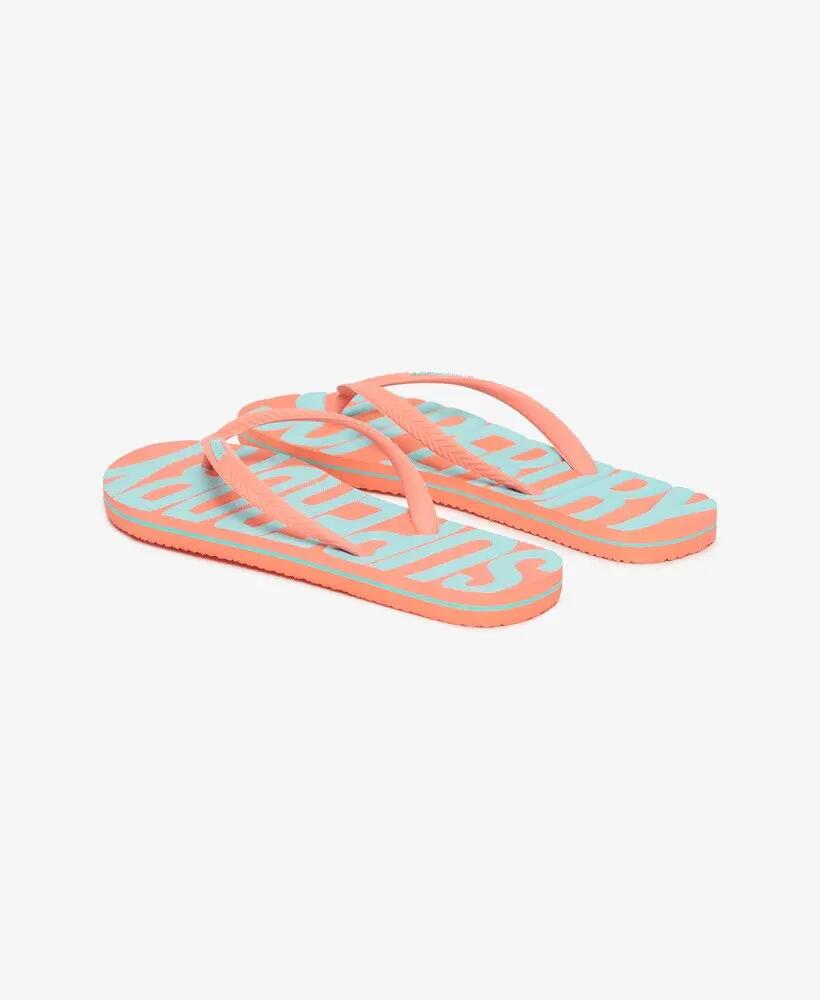 superdry Vintage Flip Flops en caoutchouc - CORAL 4/7
