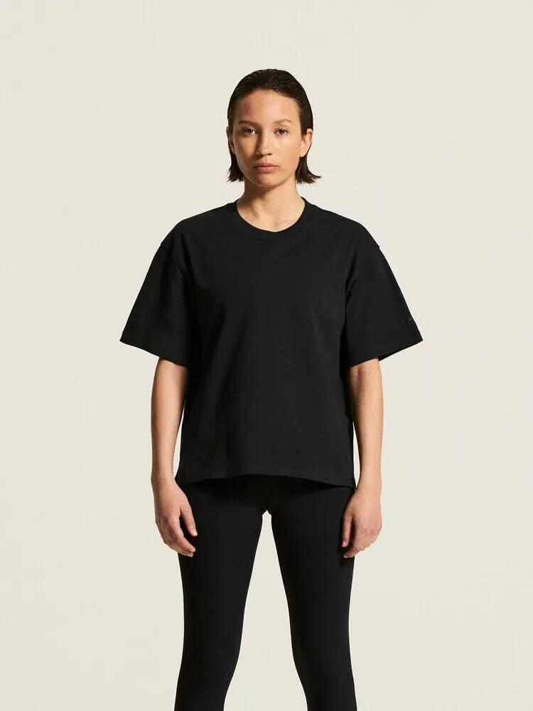craft Frequent Heavy SS Tee W zwarte T‑shirt van biologisch katoen 5/7