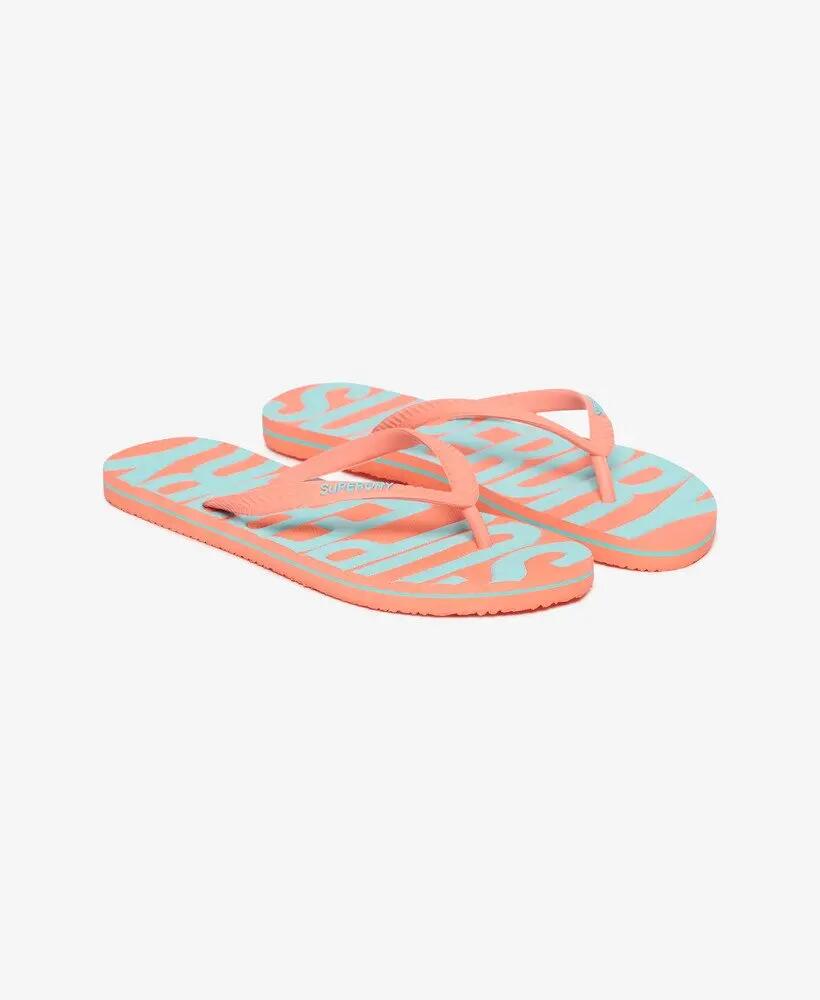 superdry Vintage Flip Flops en caoutchouc - CORAL 3/7