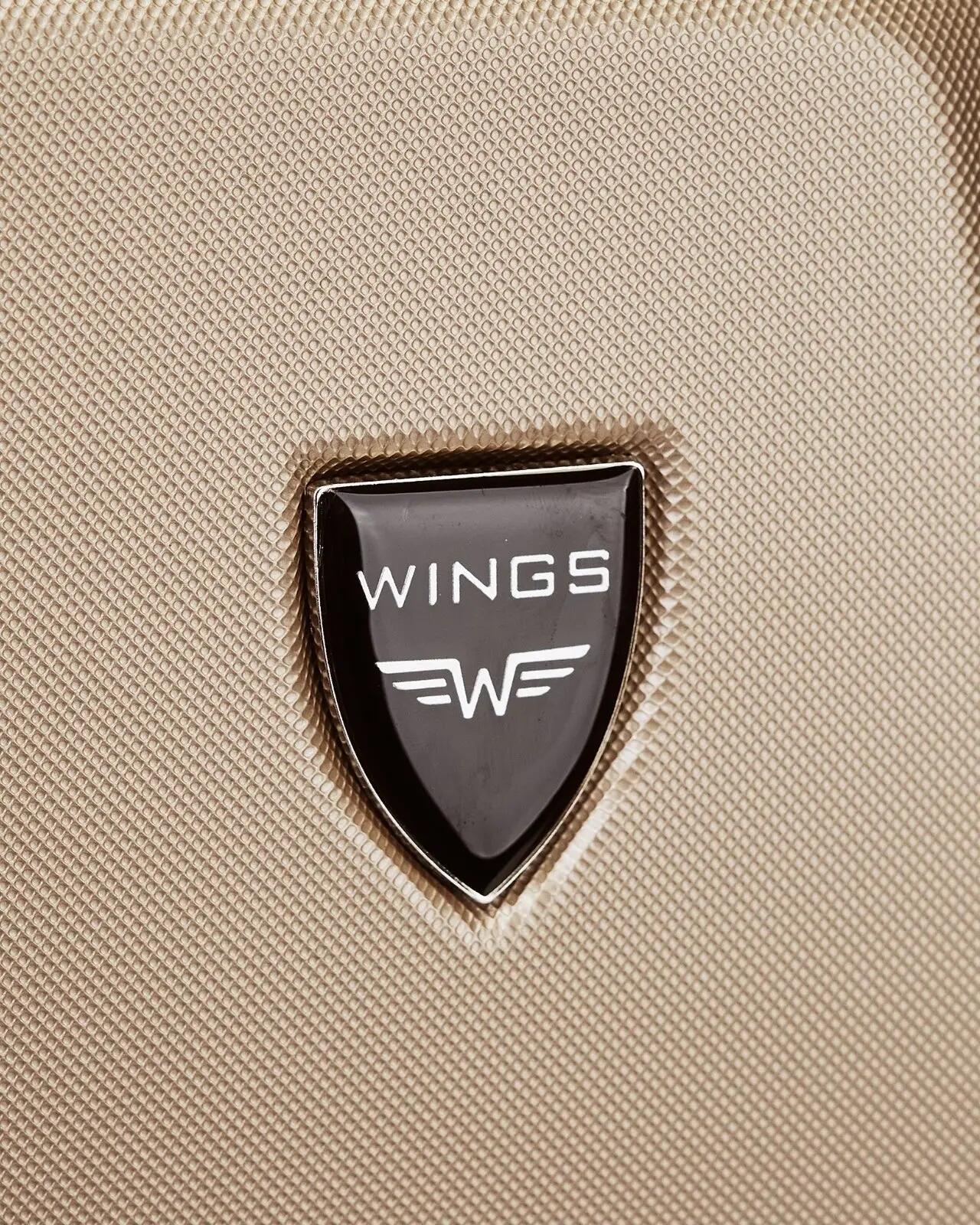 KLEINE HANDBAGAGEKOFFER WINGS PLOVER 20" CHAMPAGNE 8/10
