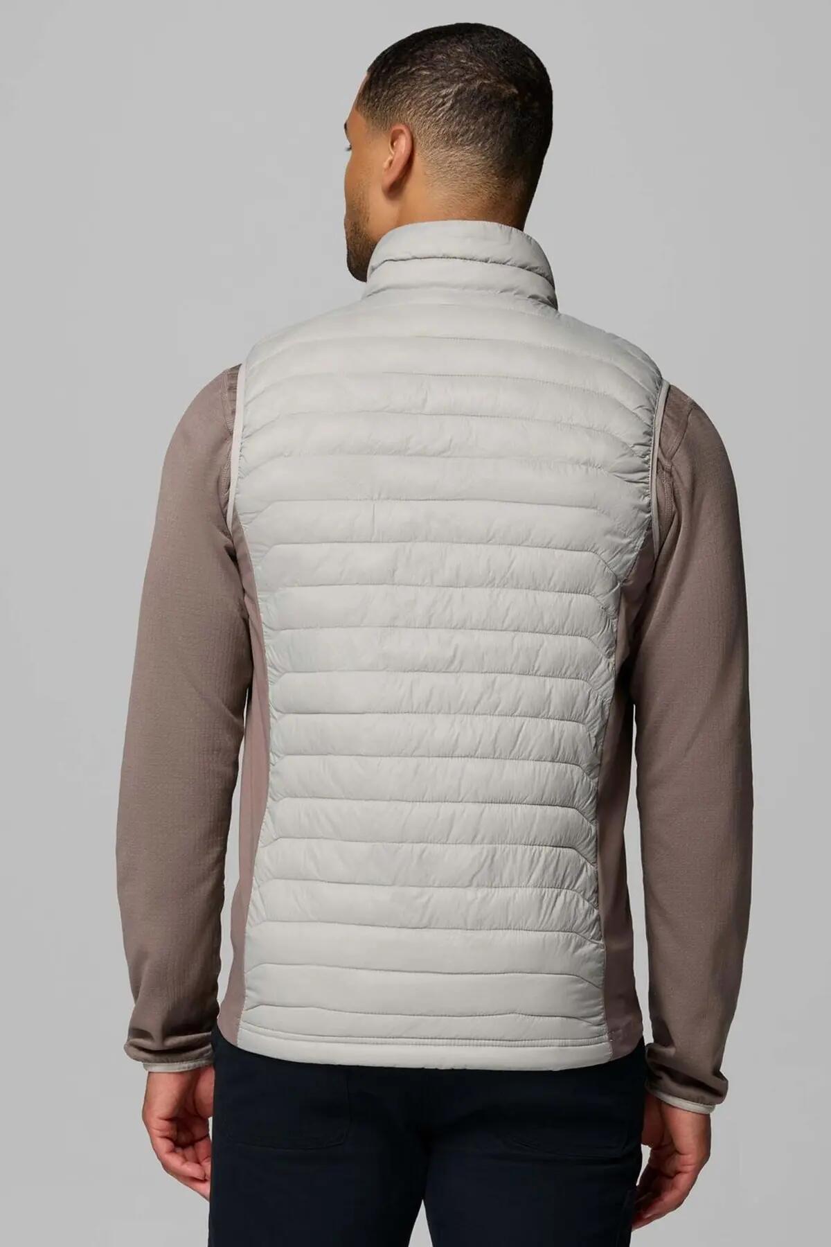 Columbia Modelo Powder Pass Hybrid Vest Cor Cinza 5/5