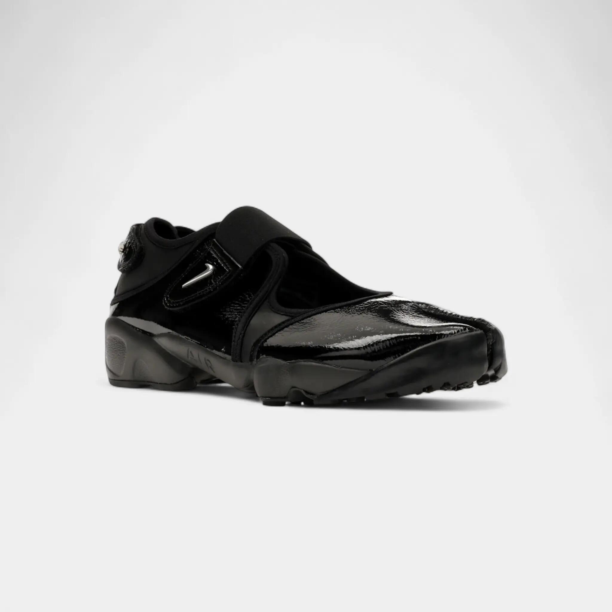 Nike Air Rift Black Metallic Silver (Women's) 2/5