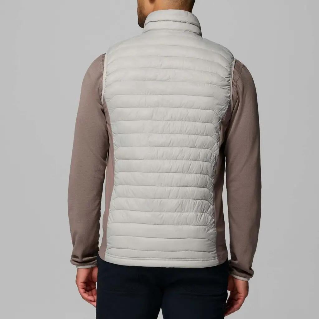 Columbia Modelo Powder Pass Hybrid Vest Cor Cinza 2/5