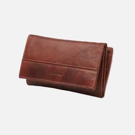 sebago Classic Leather Wallet en cuir marron
