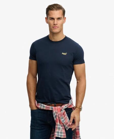 superdry Essential Logo T-Shirt aus Bio-Baumwolle Slim Fit