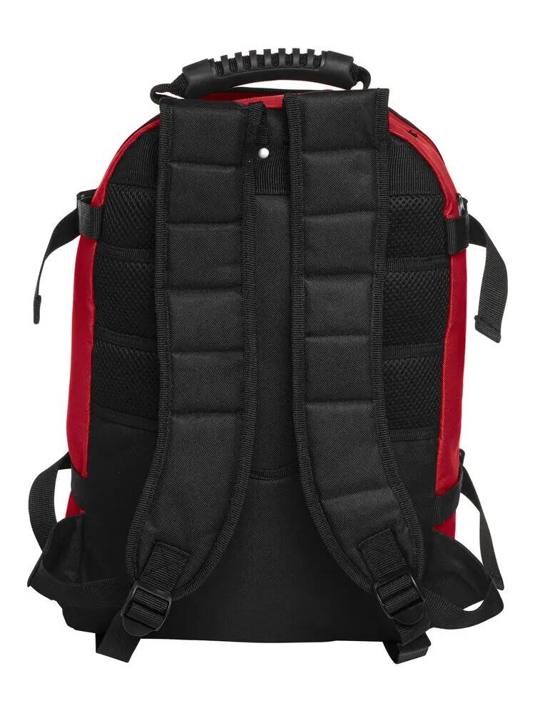 clique Backpack II – zaino sportivo rosso, 16 L 2/4