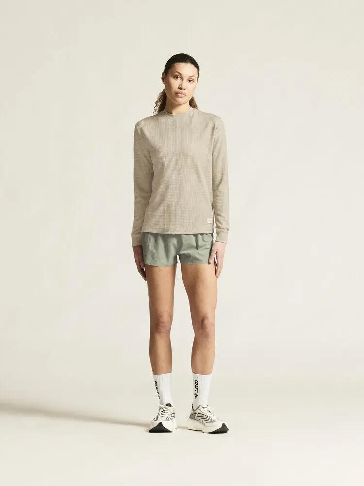 craft Top Wool Waffle RN W manga longa em lyocell e lã 6/7