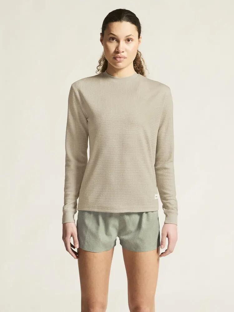craft Top Wool Waffle RN W manga longa em lyocell e lã 5/7