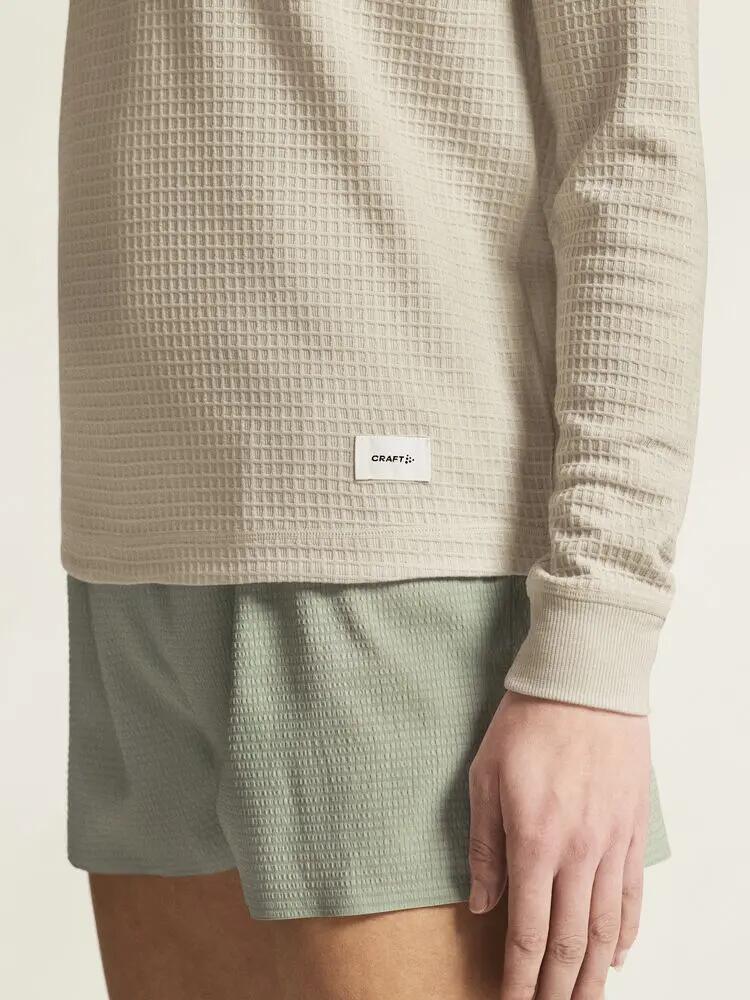 craft Top Wool Waffle RN W manga longa em lyocell e lã 4/7