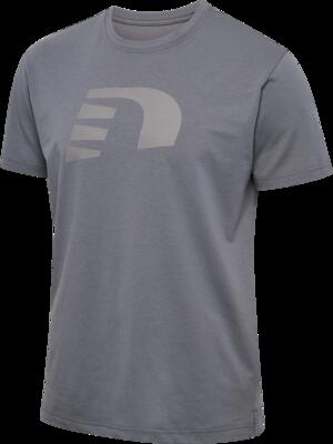 Hummel nwllogo t-shirt s/s van biologisch katoen en gerecycled polyester