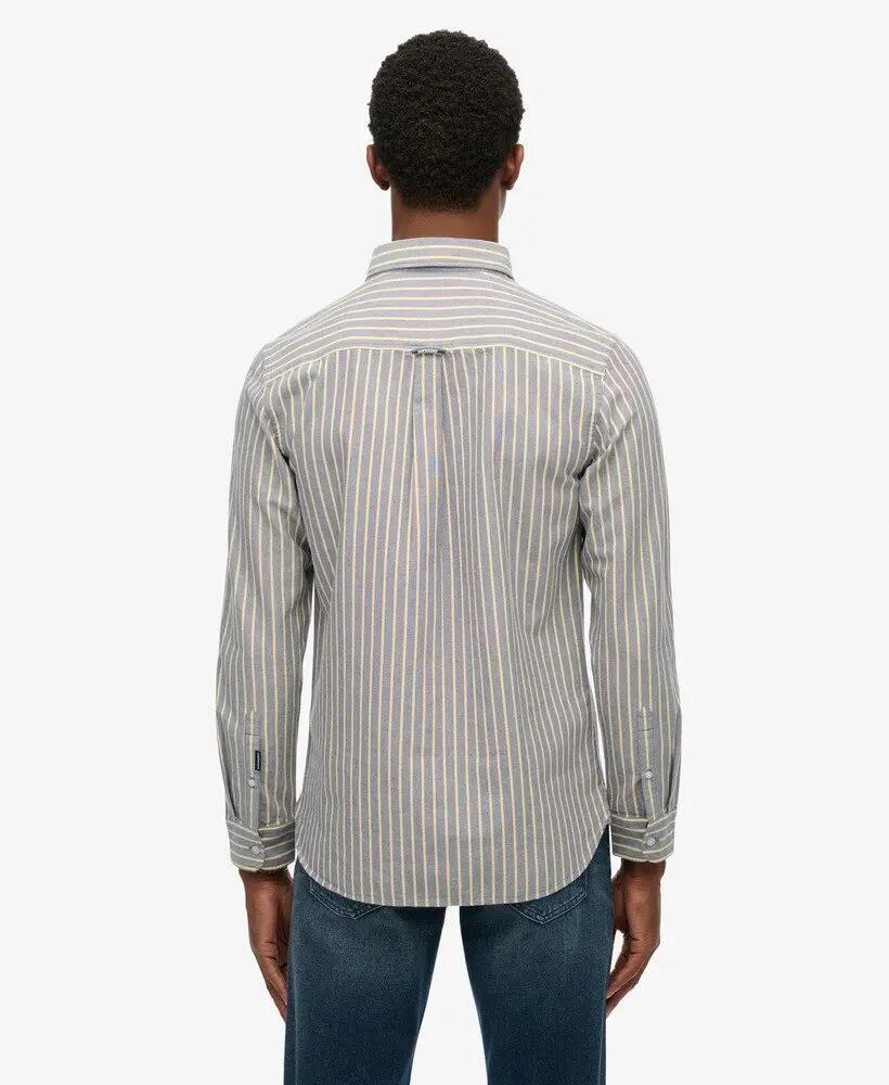 superdry Chemise Oxford Classic manches longues en coton bio 5/7