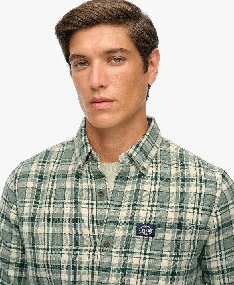 superdry Lumberjack overhemd met lange mouwen van biologisch katoen 4/6