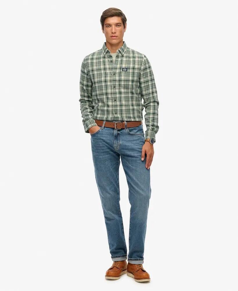 superdry Lumberjack overhemd met lange mouwen van biologisch katoen 3/6