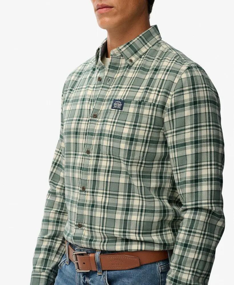 superdry Lumberjack overhemd met lange mouwen van biologisch katoen 2/6