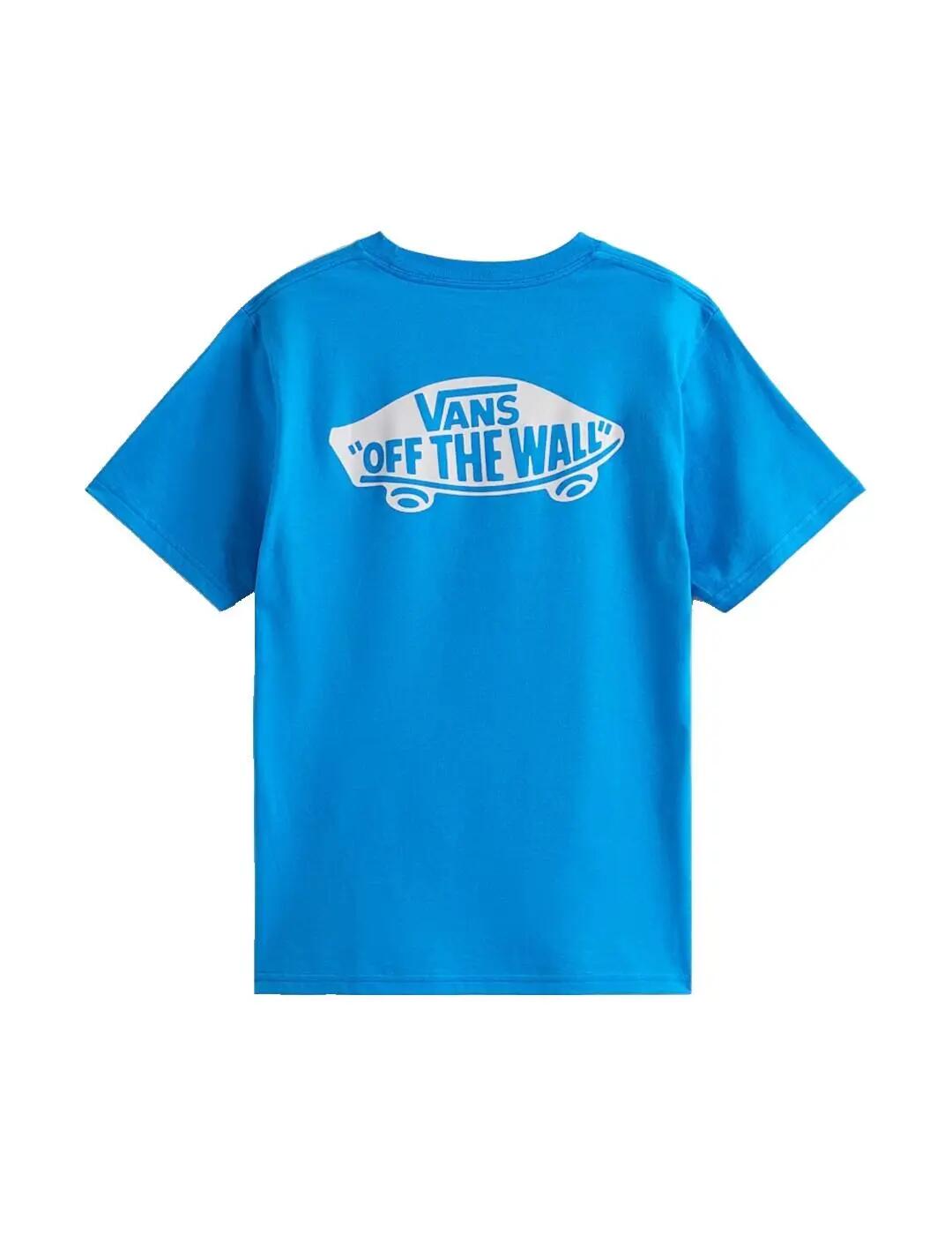 Camisa para Menino Vans Double standard Azul. 2/4