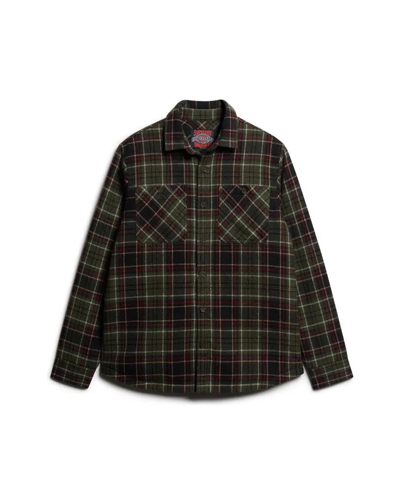 superdry The Merchant Store Overshirt Trapuntato - Calore e Stile 6/6