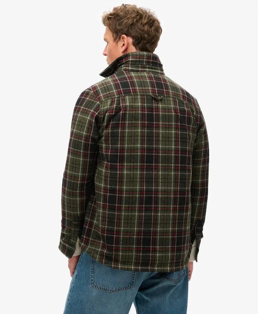 superdry The Merchant Store Overshirt Trapuntato - Calore e Stile 4/6