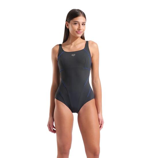 Maillot de bain Arena Jewel Low C Cup R Nuit Gris Bleu vif