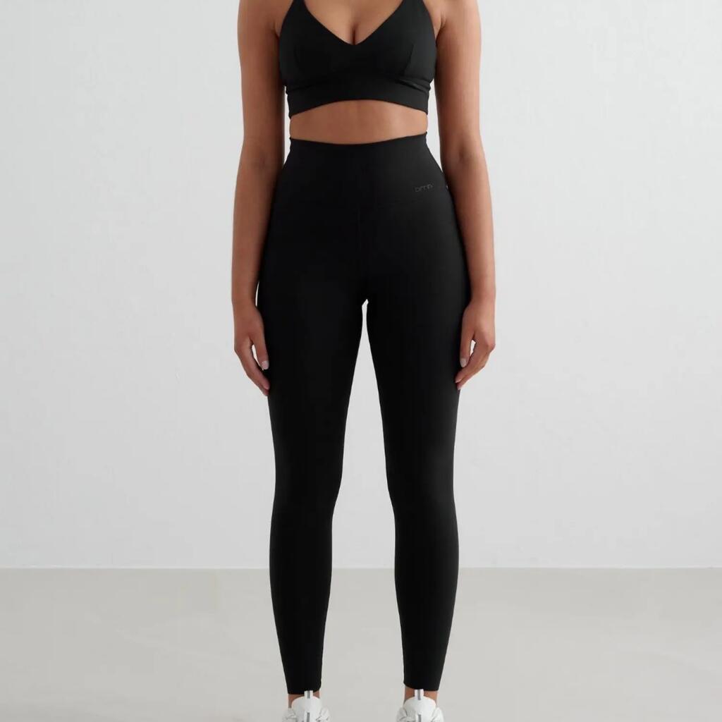 Women's Tights High-Waisted Moisture-Wicking Squat Proof Sense Tall Black