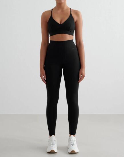 Femme Legging Évacuation humidité Taille Haute squat proof Sense Tall Noir