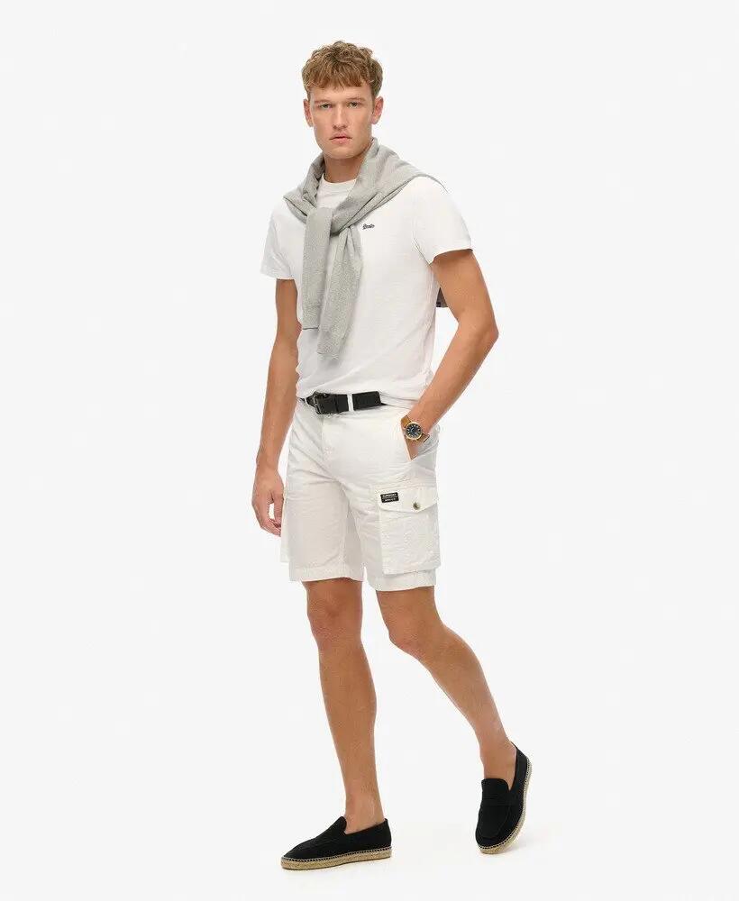 superdry Parachute Light Shorts — ripstop léger, style militaire 4/5
