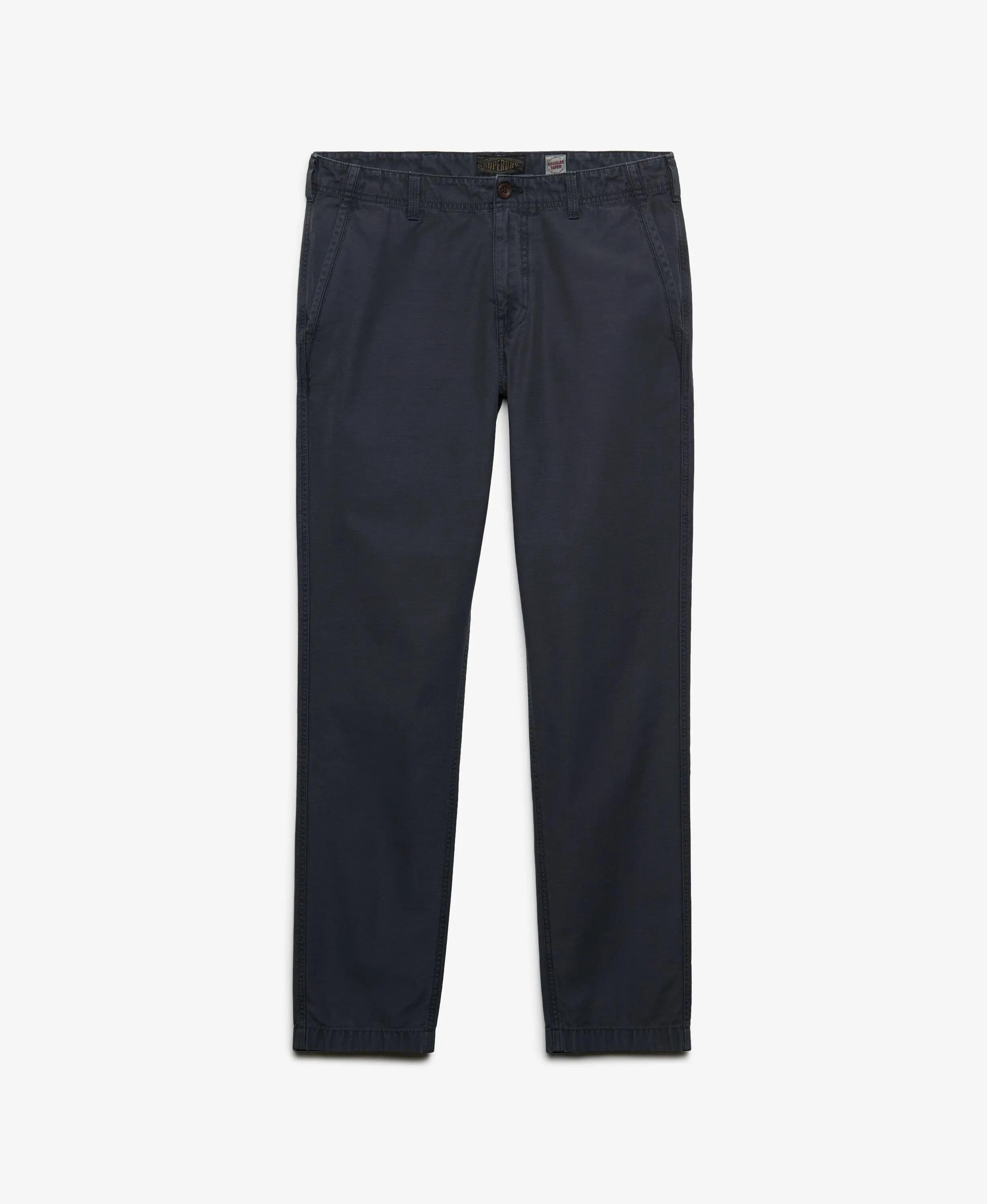 superdry Tapered Washed Chino Trousers – chino tapered en coton 7/7