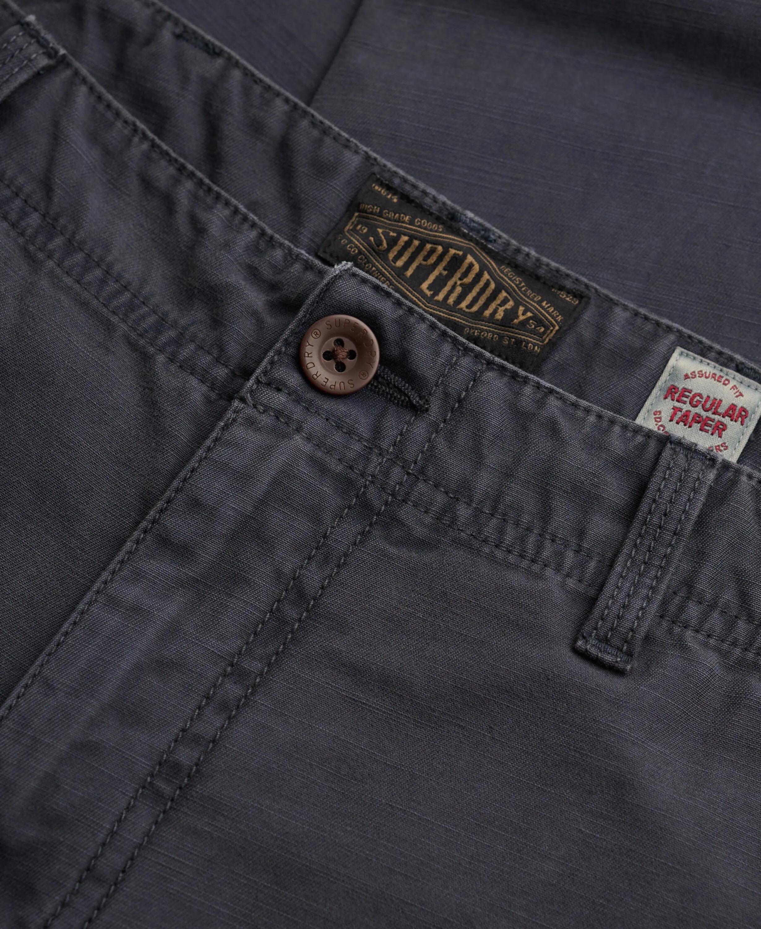 superdry Tapered Washed Chino Trousers – chino tapered en coton 6/7