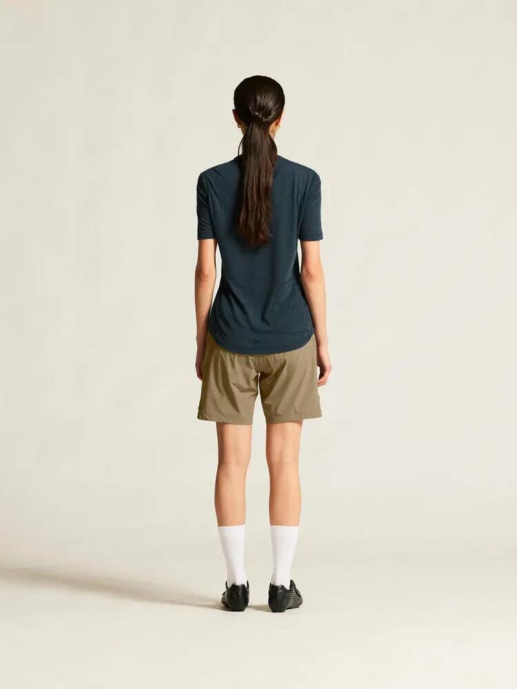 craft Tee Everyday Wool SS W — Mérinos recyclé, confort et liberté de mouvement 7/7